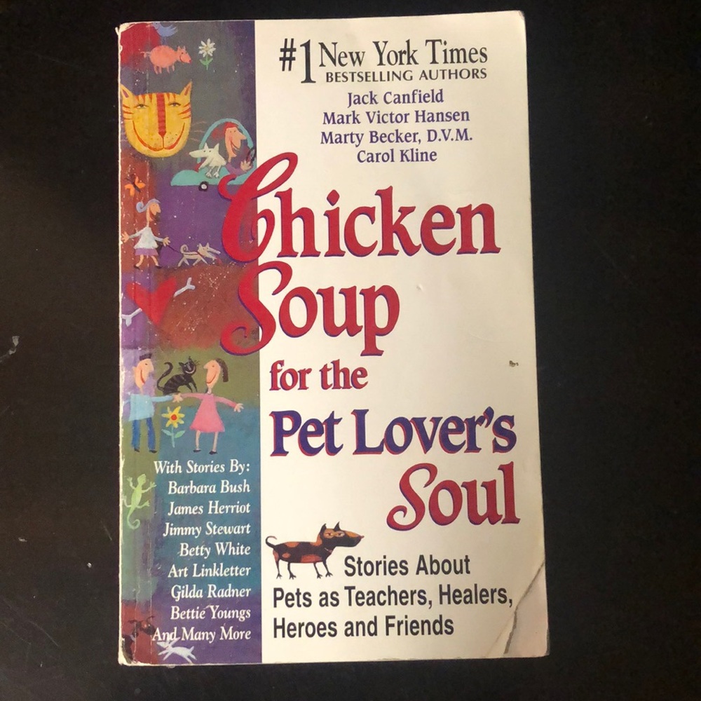 Chicken Soup for the Pet lovers Soul book